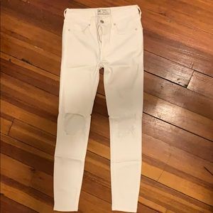 White Free People Jeans